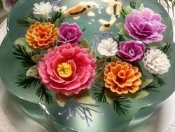 Keren! Lukisan 3D di Dalam Jelly