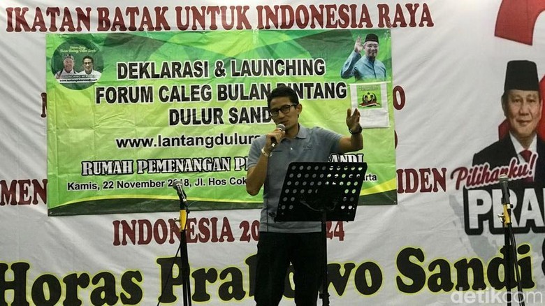 Sandiaga Klaim Dapat Dukungan dari Ulama dan Jawara Banten Sandiaga Klaim Dapat Dukungan dari Ulama dan Jawara Banten