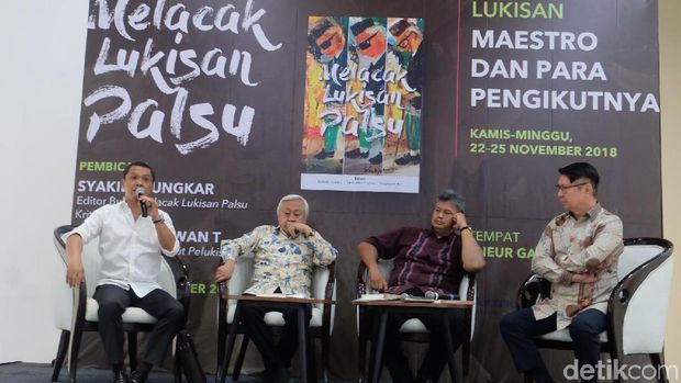 Resmi Rilis, 'Melacak Lukisan Palsu' Ungkap Seluk Beluk Karya Tiruan