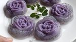 Nyam! Cantiknya Puding Taro yang Creamy dan Legit