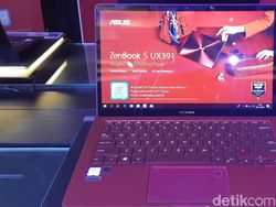 Ini Asus Zenbook S UX391UA, si Cantik yang Bertenaga