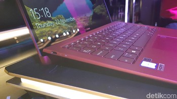 Zenbook UX391UA dibanderol dengan harga Rp 26.299.000. (Foto: detikINET/Virgina Maulita Putri)