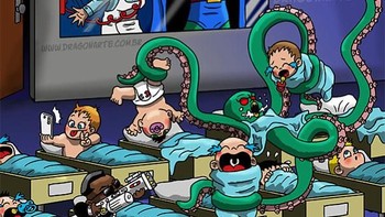 Masih banyak ilustrasi-ilustrasi kocak lain yang bisa kamu simak langsung di akun Instagram @dragon_arte.