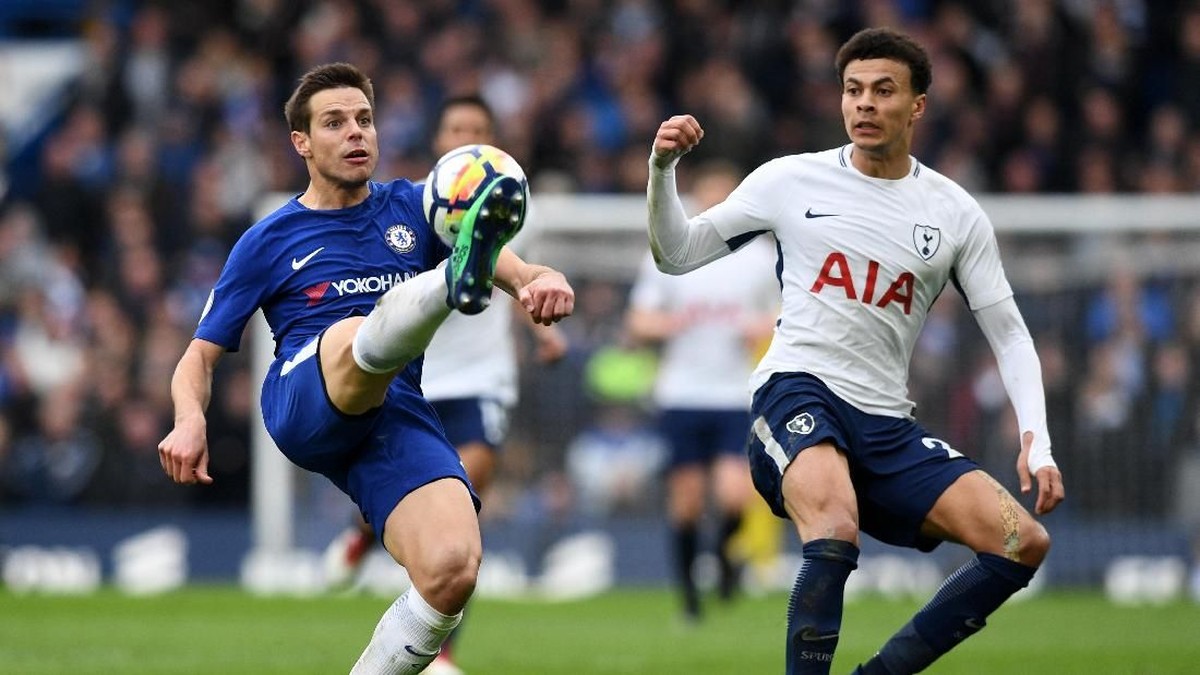 Tottenham menjamu Chelsea di Wembley pada pekan ke-13 Premier League. (Foto: Michael Regan/Getty Images)