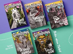 Kabar Bahagia! Seri Goosebumps Cetak Ulang