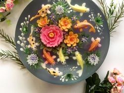 Keren! Lukisan 3D di Dalam Jelly