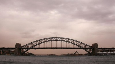 Penampakan Badai Debu yang Bikin Cokelat Langit Sydney