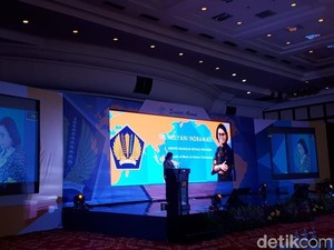 Sri Mulyani Bicara soal SDM di Depan Ratusan Penerima Beasiswa