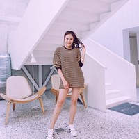 Milin kerap membagikan berbagai aktivitasnya termasuk gaya busananya yang stylish kepada puluhan ribu pengikutnya di media sosial. Foto: Instagram @millinb3rry