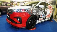 Suzuki berkolaborasi dengan Jakarta Sneaker Day untuk menyulap tampilan All New Ertiga. Foto: Dok. Suzuki