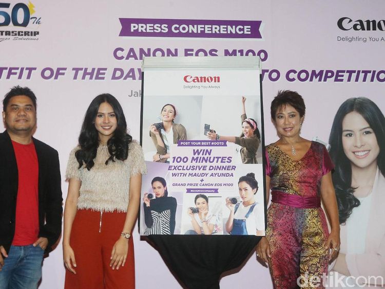 Lomba Ini Hadiahnya Dinner Sama Maudy Ayunda dan Canon EOS M100