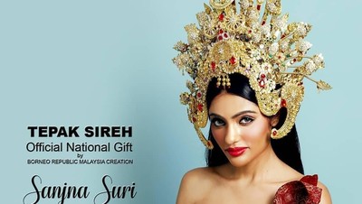 Ini Kostum Nasional Srikandi Malaysia yang Dianggap Contek Budaya Indonesia