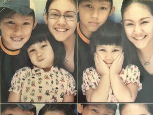 Sibling Goals, Potret Kecil Sissy Prescillia dan Kedua Adiknya