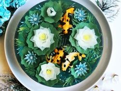 Keren! Lukisan 3D di Dalam Jelly