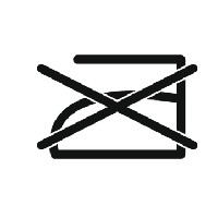 Ini merupakan simbol instruksi menyetrika pakaian. Gambar setrika polos, berarti baju aman disetrika dengan temperatur apapun. Setrika bertitik satu, kain sebaiknya disetrika menggunakan suhu rendah. Dua titik, aman disetrika dengan suhu medium dan tiga titik bisa untuk suhu tinggi. Jika ada gambar silang, artinya pakaian tidak boleh disetrika. Foto: iStock