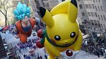 Gemas! Spongebob Hingga Pikachu Ramaikan Parade Thanksgiving di AS