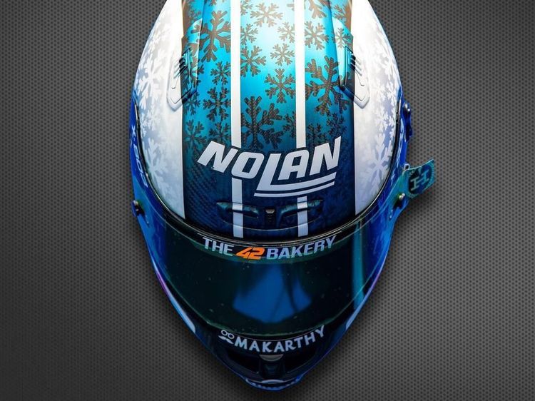 Winter Is Coming! Kerennya Helm Rider MotoGP Edisi Musim Dingin