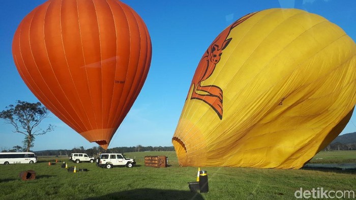 Naik Balon Udara di Gold Coast, Australia