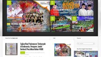 Promosi Pariwisata Digital Terpopuler didapatkan oleh explorejambi.com dari Provinsi Jambi. (Sc website explorejambi.com) 