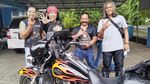 Komunitas Harley Touring ke Pangandaran