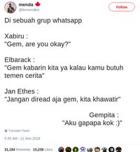 Viral 'Percakapan' Jan Ethes Hibur Gempi Ini Bikin Anak Jokowi Sedih