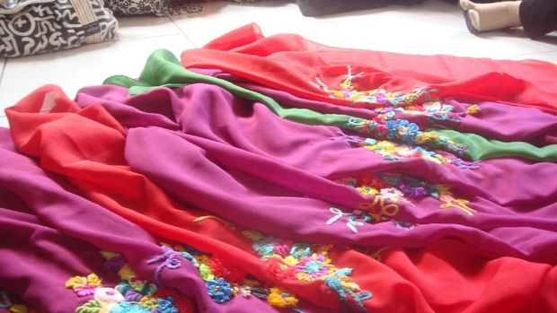 Produk sulam ngapak Banyumas
