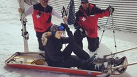 Wah, ternyata Arielle juga gemar bermain ski! (Arielle/Instagram)
