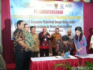 Air dari SPAM Semarang Barat Bakal Bisa Diminum Langsung