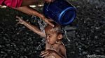 Potret Anak-anak di Permukiman Kumuh Muara Angke