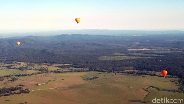 Naik Balon Udara di Gold Coast, Australia