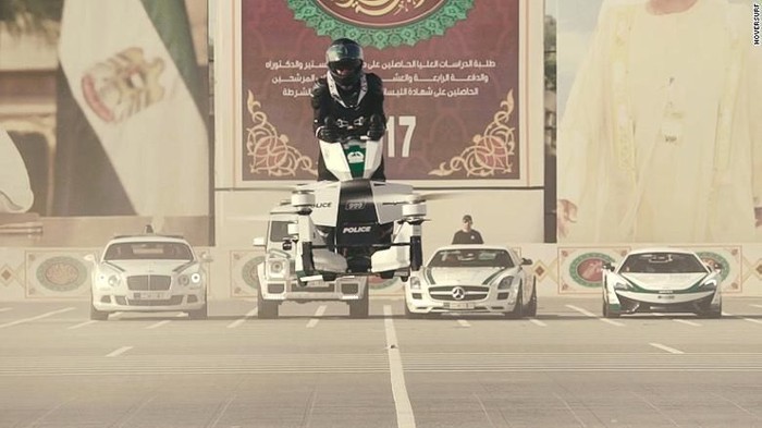 Motor terbang polisi Dubai