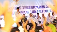 Pada kesempatan itu pula mereka menggelar dialog dengan para kades, anggota BPD, pendamping desa, pengurus BUMDes, penggiat Posyandu dan PAUD desa dalam acara Evaluasi Kebijakan Pembangunan dan Pemberdayaan Masyarakat Desa, Sosialisasi Prioritas Pembangunan Desa Tahun 2019 di Islamic Center, Lampung Timur, Jumat (23/11/2018). Foto: Wening/Kemendes PDT