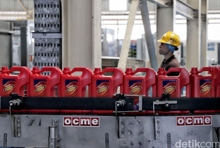 Mengintip Cara Bikin Pelumas Oli  di Pabrik  Pertamina  Foto 6