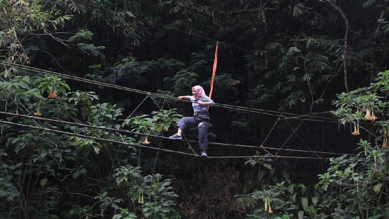 Serunya Trekking Dan Outbound Di Tengah Gunung Gede Pangrango