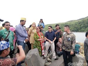 Menteri Susi akan Bantu Bangun Break Water di Pantai Pancer Jember