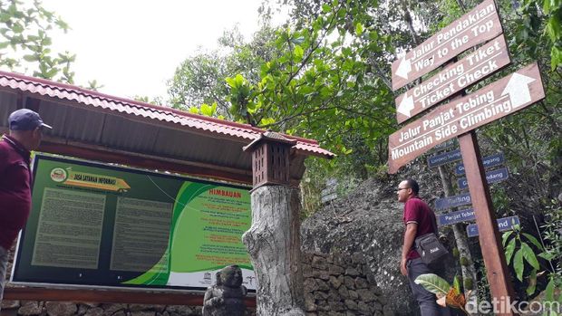 Jalur Sudah Aman, Naik Gunung Api Purba Nglanggeran Lagi Yuuk...