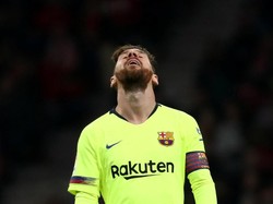 Barca masih teratas usai mengantongi 25 poin, tepat di atas Atletico yang mengumpulkan 24 poin. REUTERS/Sergio Perez.