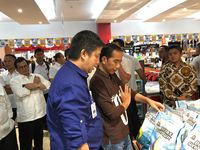 Jokowi saat bertanya harga beras. 