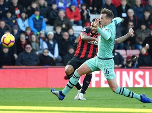 Babak Pertama, Arsenal Tertahan 1-1 di Markas Bournemouth