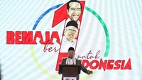 Diacara festival Remaja Bersatu untuk Indonesia, Maruf Amin mengatakan optimis, sebab generasi muda sangat rasional untuk memilih pemimpin yang terbaik.