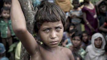 Juara Photo of the Year, Battle Victim karya K M Asad dari Bangladesh. Foto: K M Asad/Siena International Photo Awards 2018