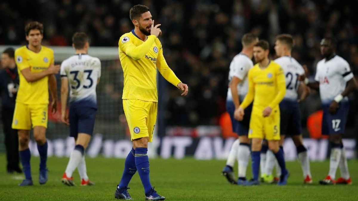 Chelsea mencari pelampiasan di Liga Europa usai dikalahkan Tottenham Hotspur di Liga Inggris (Foto: Phil Noble/Reuters)