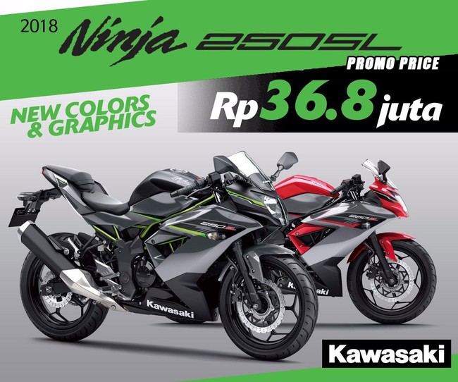 Perang Fitur Ninja 250SL vs Sport Fairing 150 cc Honda, Yamaha, Suzuki