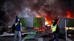 Potret Mencekam Kericuhan Demo Kenaikan BBM di Paris