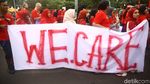 Momen Peringatan Hari AIDS Sedunia di CFD Jakarta