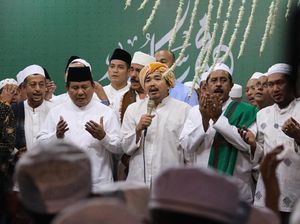 Prabowo: Saya Datang ke Pesantren Tidak Pernah Minta Dukungan