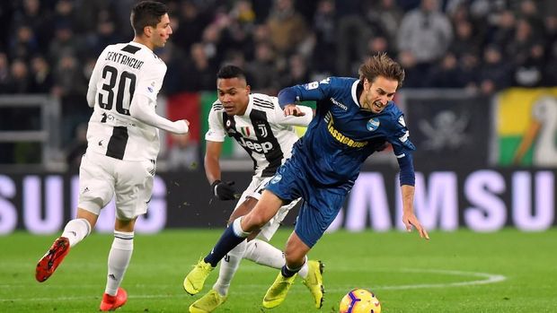 Juventus mendominasi permainan atas SPAL.
