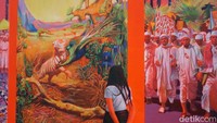 Untuk traveler Indonesia, yang unik di sini adalah lukisan Habib Rizieq Shihab, pemimpin Front Pembela Islam (FPI), sosok yang menimbulkan pro dan kontra di Tanah Air (Melisa Mailoa/detikTravel)