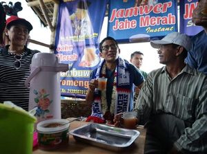 Singgah di Malang, Sandi Dicurhati Petani Kopi
