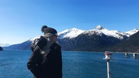 Kaylyn saat main-main di Alaska (Instagram/kaylynkyle)